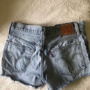 Levi’s 501 denim shorts